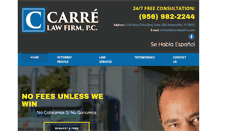 Desktop Screenshot of carrelawfirm.com